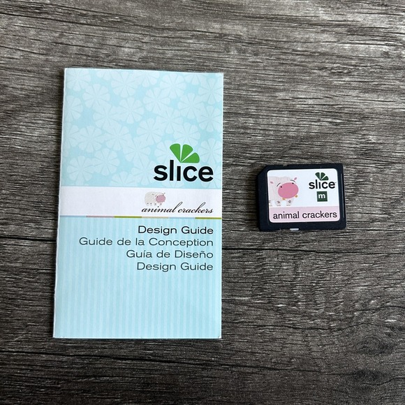 Slice Animal Crackers Design Card Guide Scrapbooking Fonts Icons Shapes Baby - Picture 1 of 5